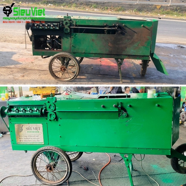 Sửa máy bẻ đai sắt Siêu Việt