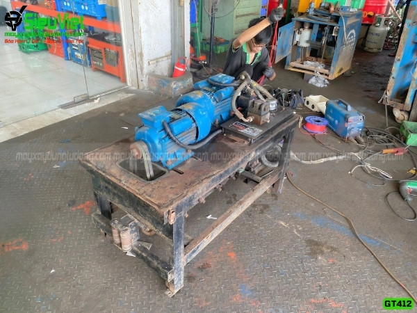 Kỹ thuật Siêu Việt sửa máy duỗi cắt sắt GT412