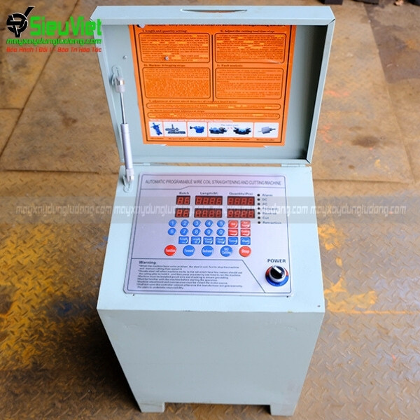 Tủ điện máy duỗi cắt sắt GT412 - Điện 220V